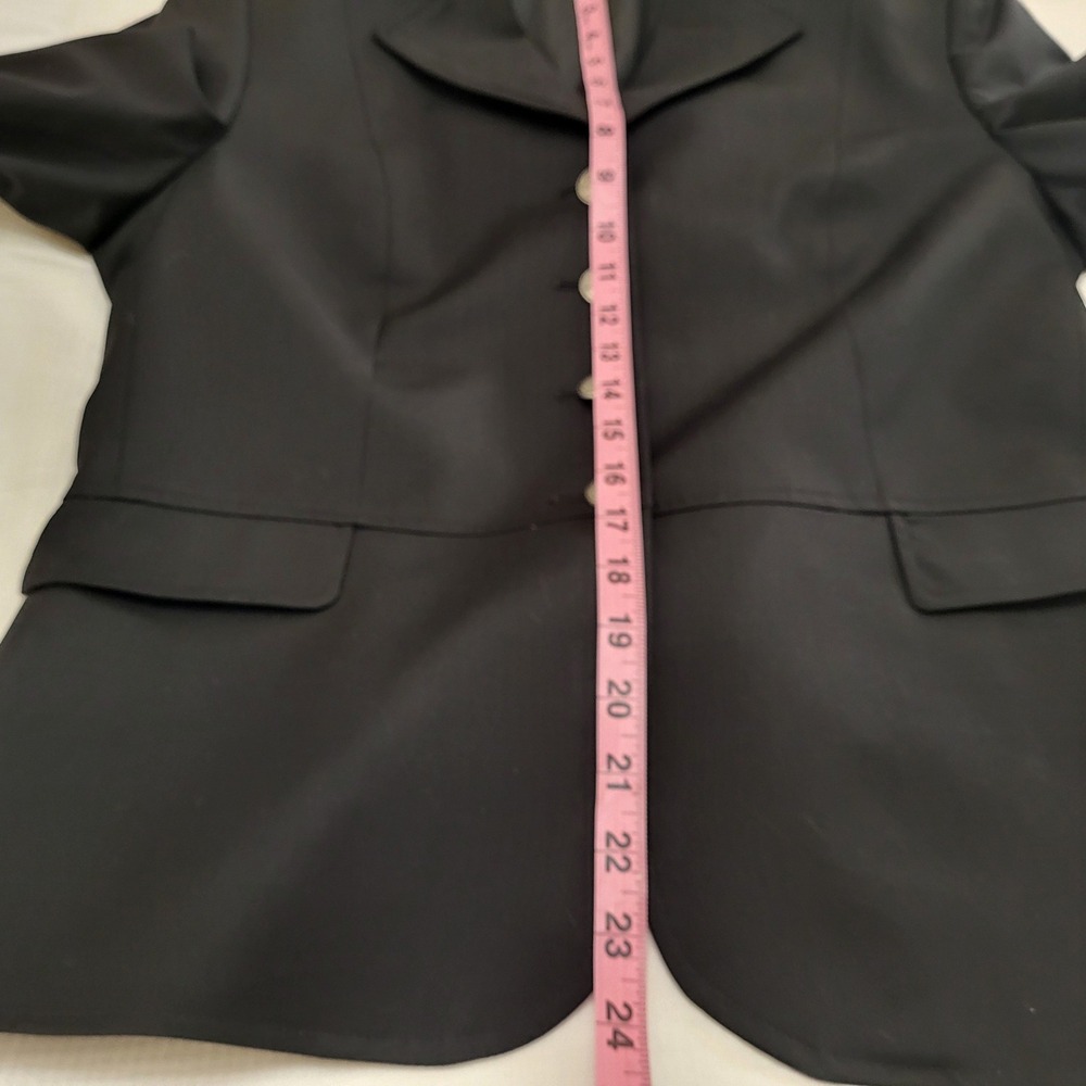 RJ Classics Travers Prestige Black Dressage Short Coat Competition Jacket 6R - Picture 13 of 15